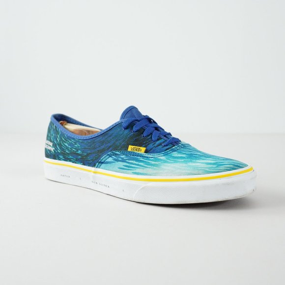 Vans Classic National Geographic Era Ocean Blue Shoes Mens Size 11.5 VN0A2Z5I002 - Picture 3 of 16